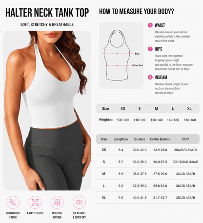 Hazel Halter Tank Top - Keep - Us