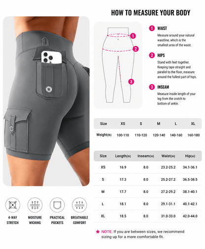 Hedda CoreFlex Biker Shorts - Keep - Us