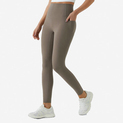 High Waisted Tummy Control Pocket Shaping Training Leggings - Keep - Us