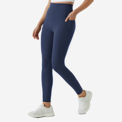 High Waisted Tummy Control Pocket Shaping Training Leggings - Keep - Us