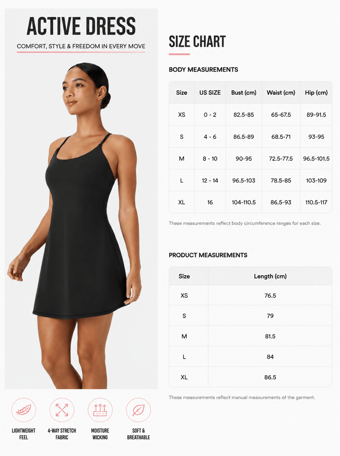 Plush Backless Active Dress - Easy Peezy Edition - Keep - Us