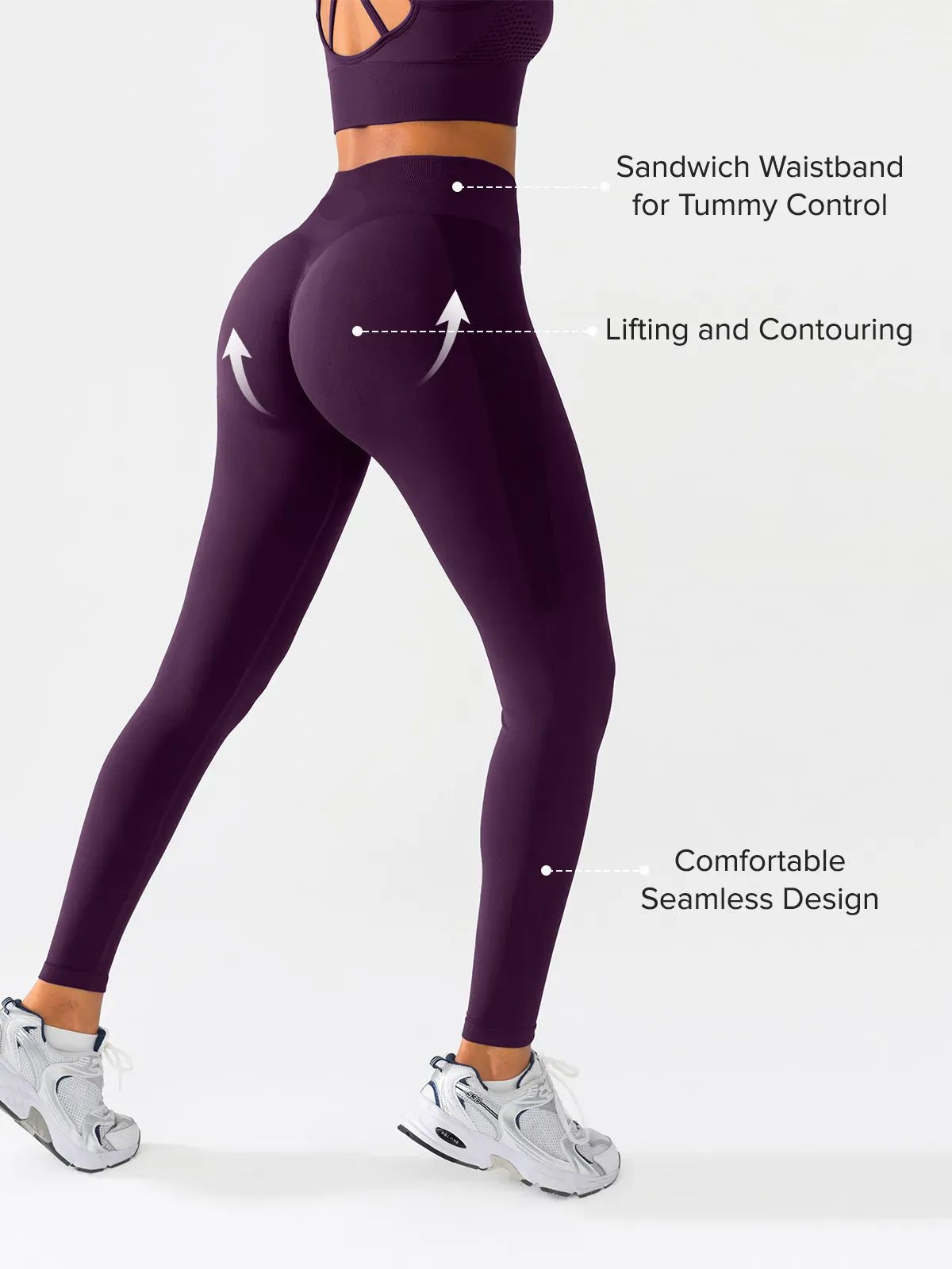 Seamless High Waisted Butt - Lifting Leggings - Keep - Us
