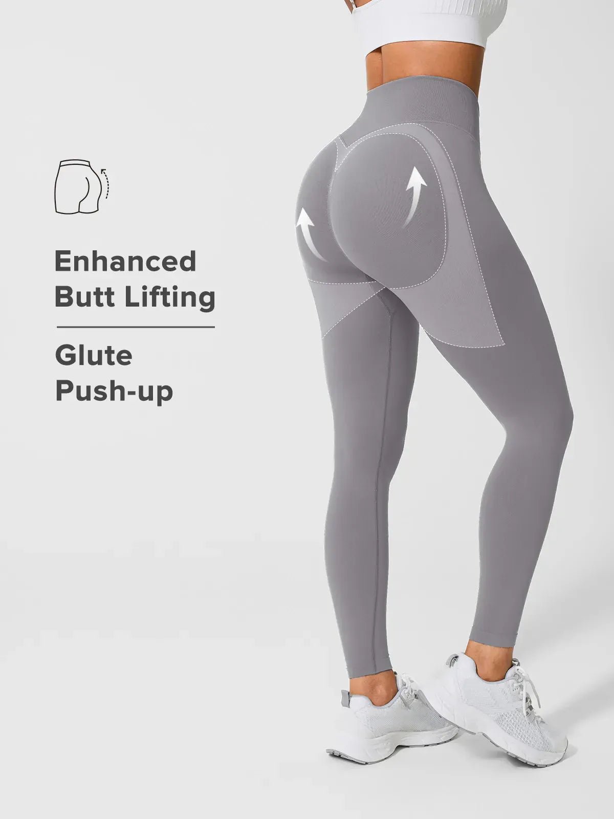 Seamless High Waisted Butt - Lifting Leggings - Keep - Us