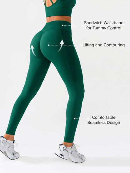 Seamless High Waisted Butt - Lifting Leggings - Keep - Us