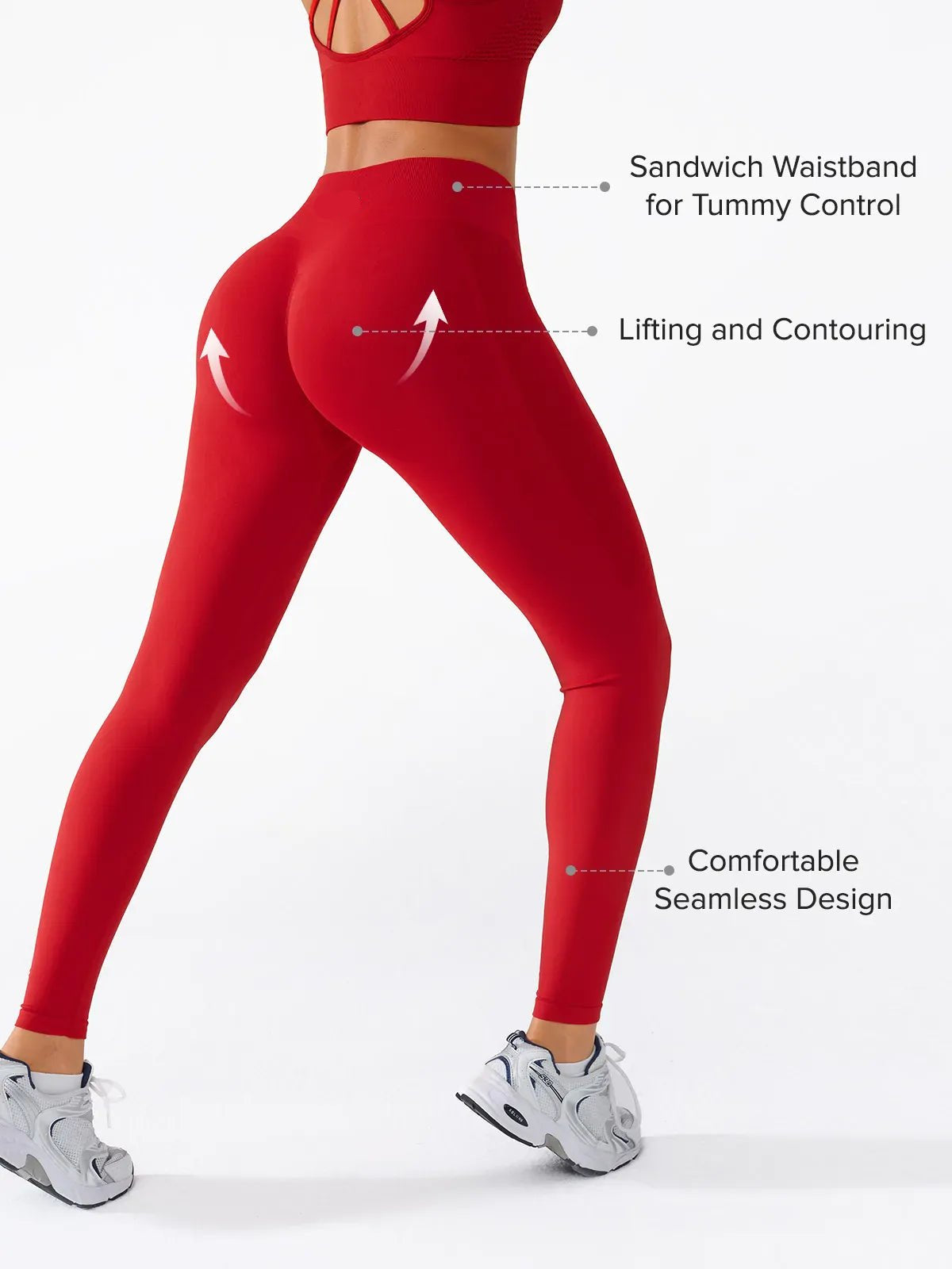 Seamless High Waisted Butt - Lifting Leggings - Keep - Us