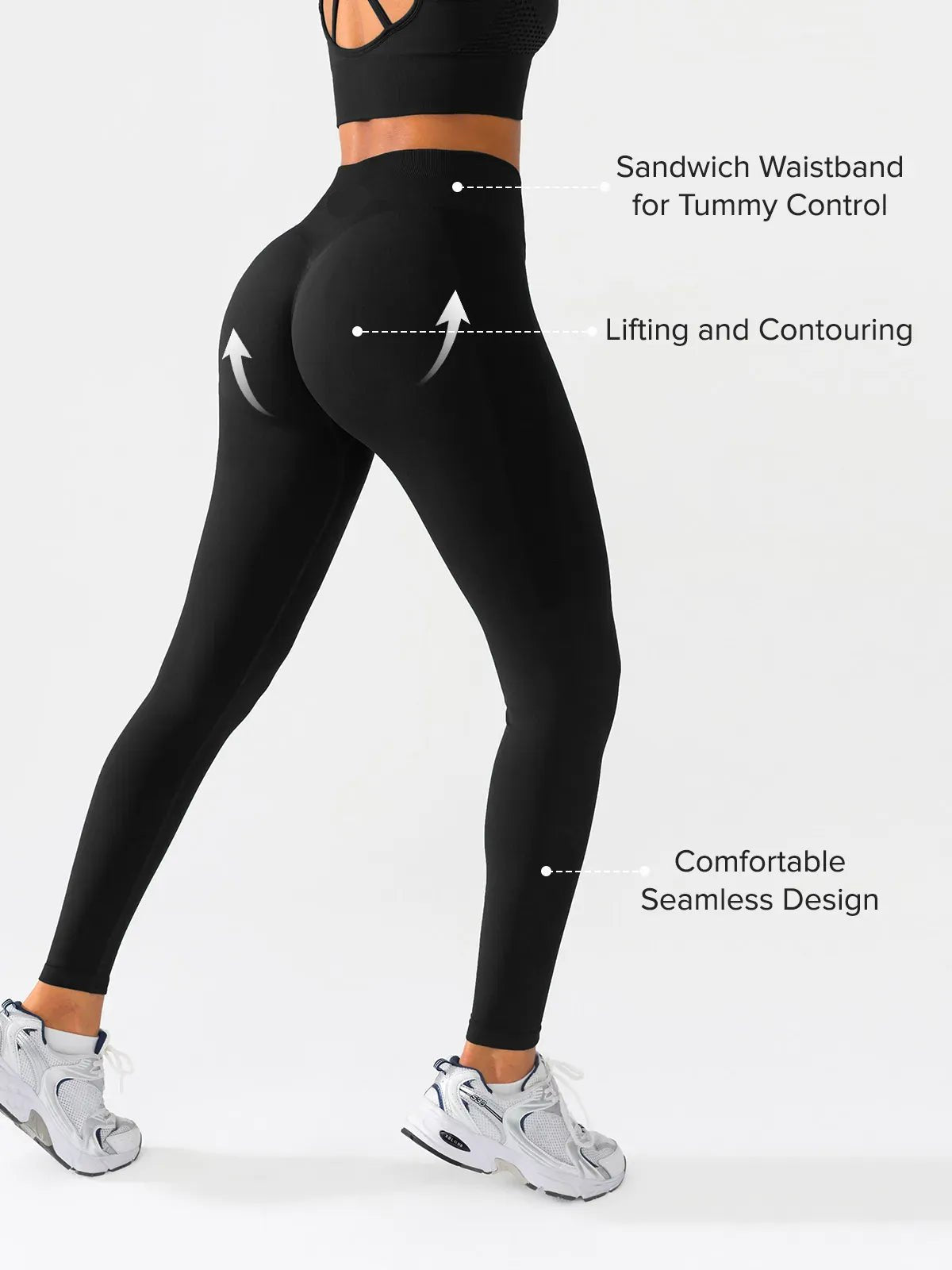 Seamless High Waisted Butt - Lifting Leggings - Keep - Us