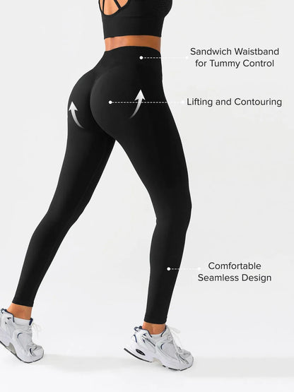 Seamless High Waisted Butt - Lifting Leggings - Keep - Us