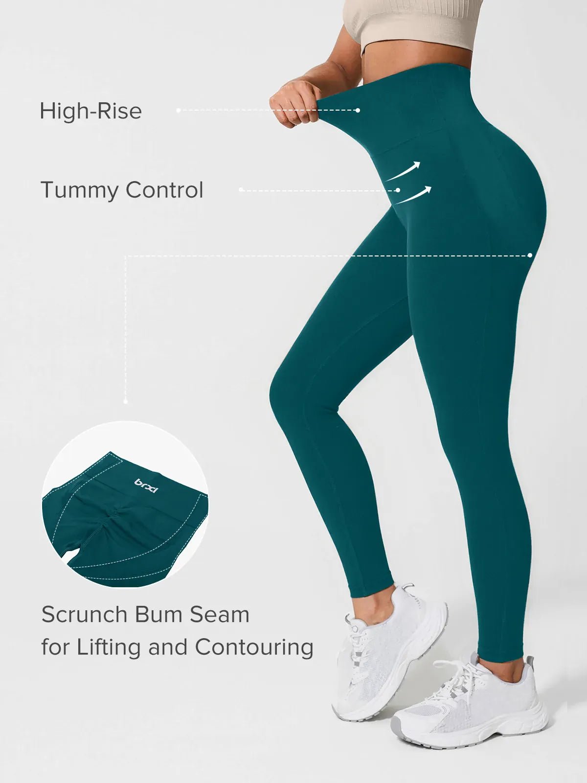 Seamless High Waisted Butt - Lifting Leggings - Keep - Us