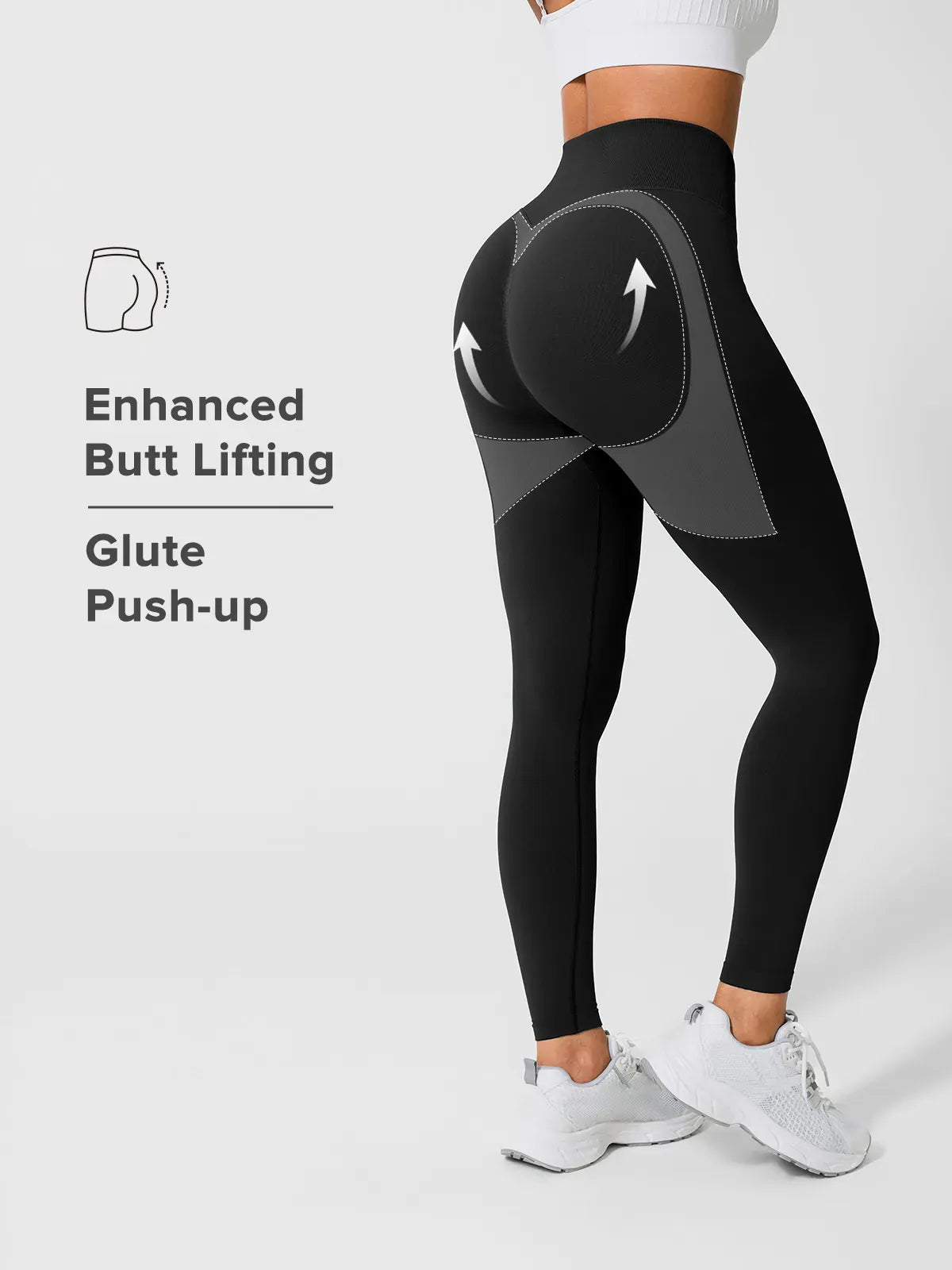 Seamless High Waisted Butt - Lifting Leggings - Keep - Us