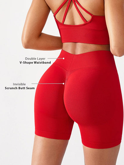 Seamless Scrunch Butt Workout Shorts - Keep - Us