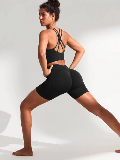 Seamless Scrunch Butt Workout Shorts - Keep - Us