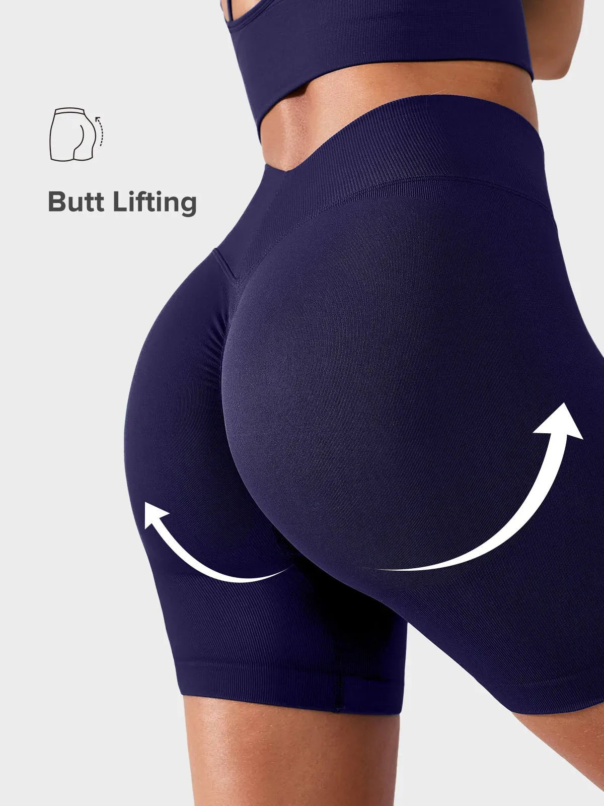 Seamless Scrunch Butt Workout Shorts - Keep - Us