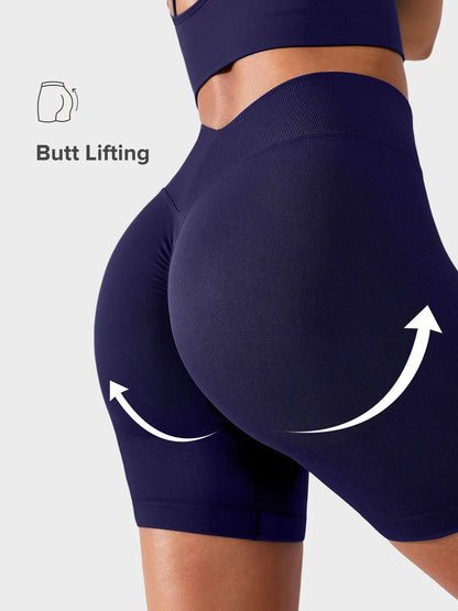 Seamless Scrunch Butt Workout Shorts - Keep - Us