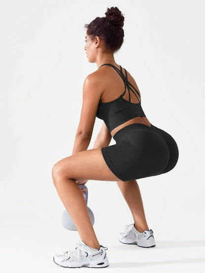 Seamless Scrunch Butt Workout Shorts - Keep - Us