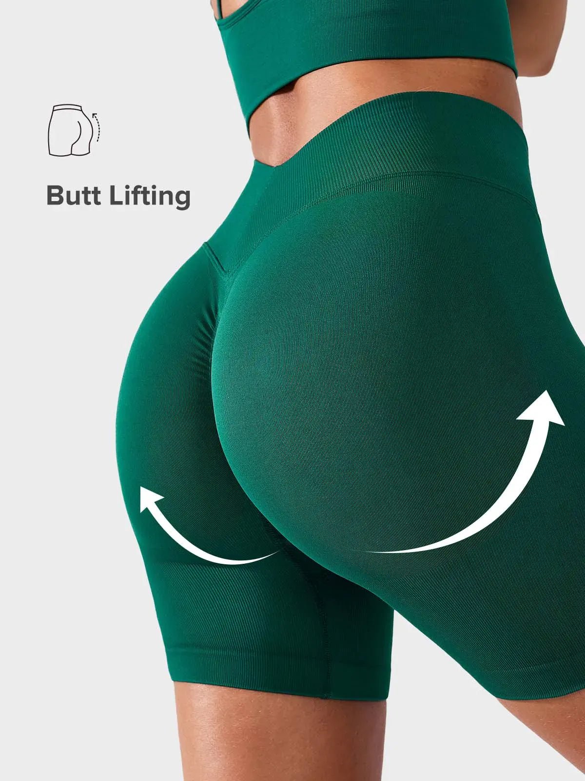 Seamless Scrunch Butt Workout Shorts - Keep - Us