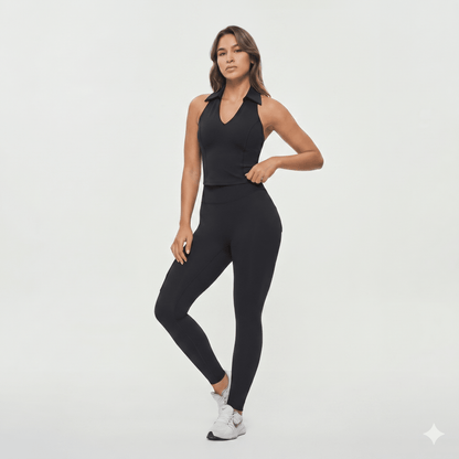 Zip Up Cargo Tank - Black - Keep - Us